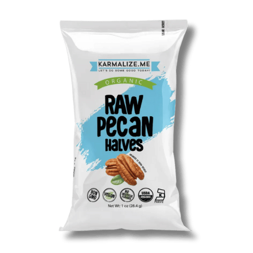 Raw Pecan Halves, 1 oz