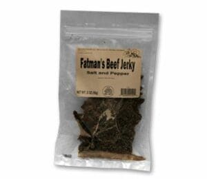 Fatman's Beef Jerky - Salt and Pepper